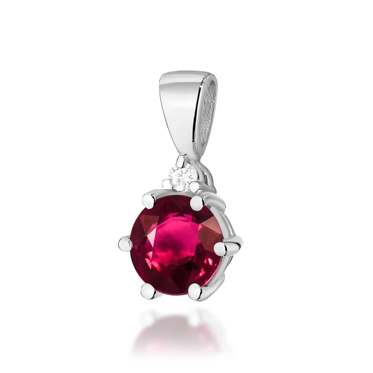 Pandantiv Aur cu Rubin Ruby Whisper 1 Pandantiv Aur cu Rubin Ruby Whisper