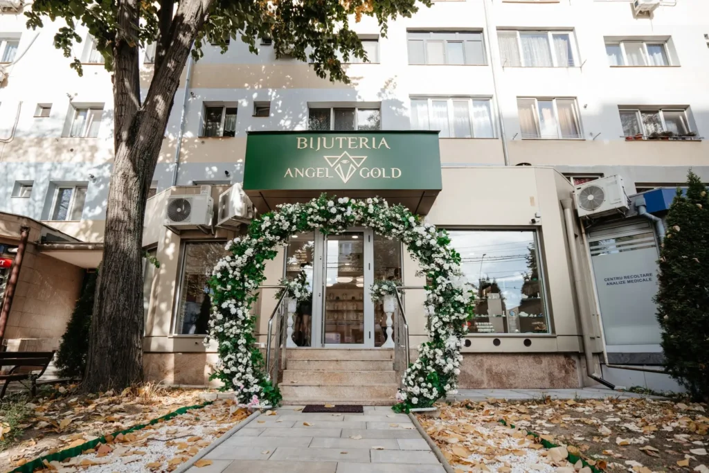 Fatada bijuteriei Angel Gold din Baia Mare